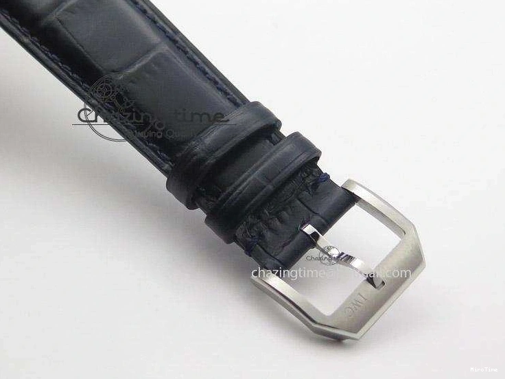 MIROTIME 0208 UrbanChic Ingeniuer St.Laurens SS Blue Dial MK 1:1 Best Edition On Black Leather Strap A 7366